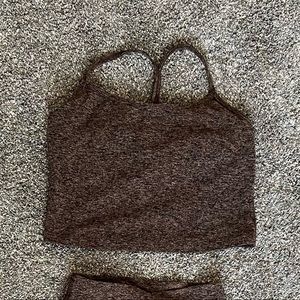 Beyond Yoga Sports Bra Workout Top Khaki Size Medium